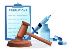 Pharmaceuticals regulations concept