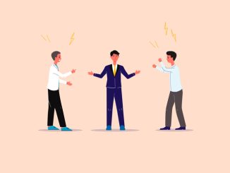 Conflicts and contradictions solutions arising in the workplace - 2 staff disagreeing