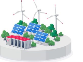 Renewable energy electric power station smart grid system.