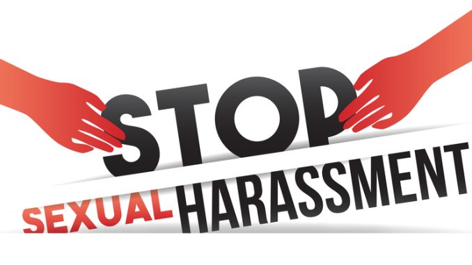 Stop Sexual Harassment sign