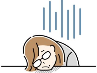 Illustration of a depressed business