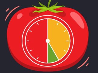 Tomato with time sign