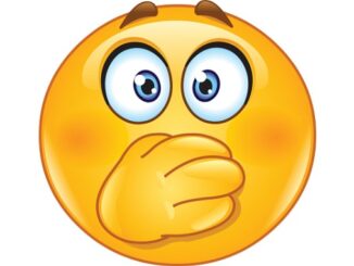 hand on mouth emoji