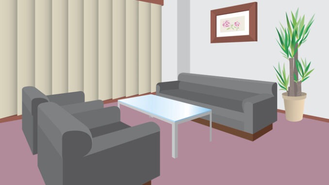 Illustration of interior / Meeting room