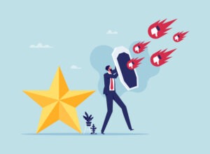 Protect brand reputation concept
