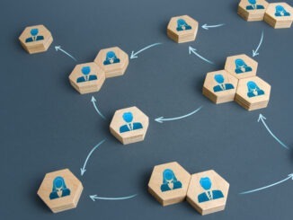 Communication of people in the business of the company. Delegation of work and responsibilities. Functioning of departments and divisions of the company. Decentralized networking. Teamwork cooperation
