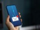 Phishing bait alert concept on a smartphone screen