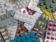 Prescription drugs in blister packs.